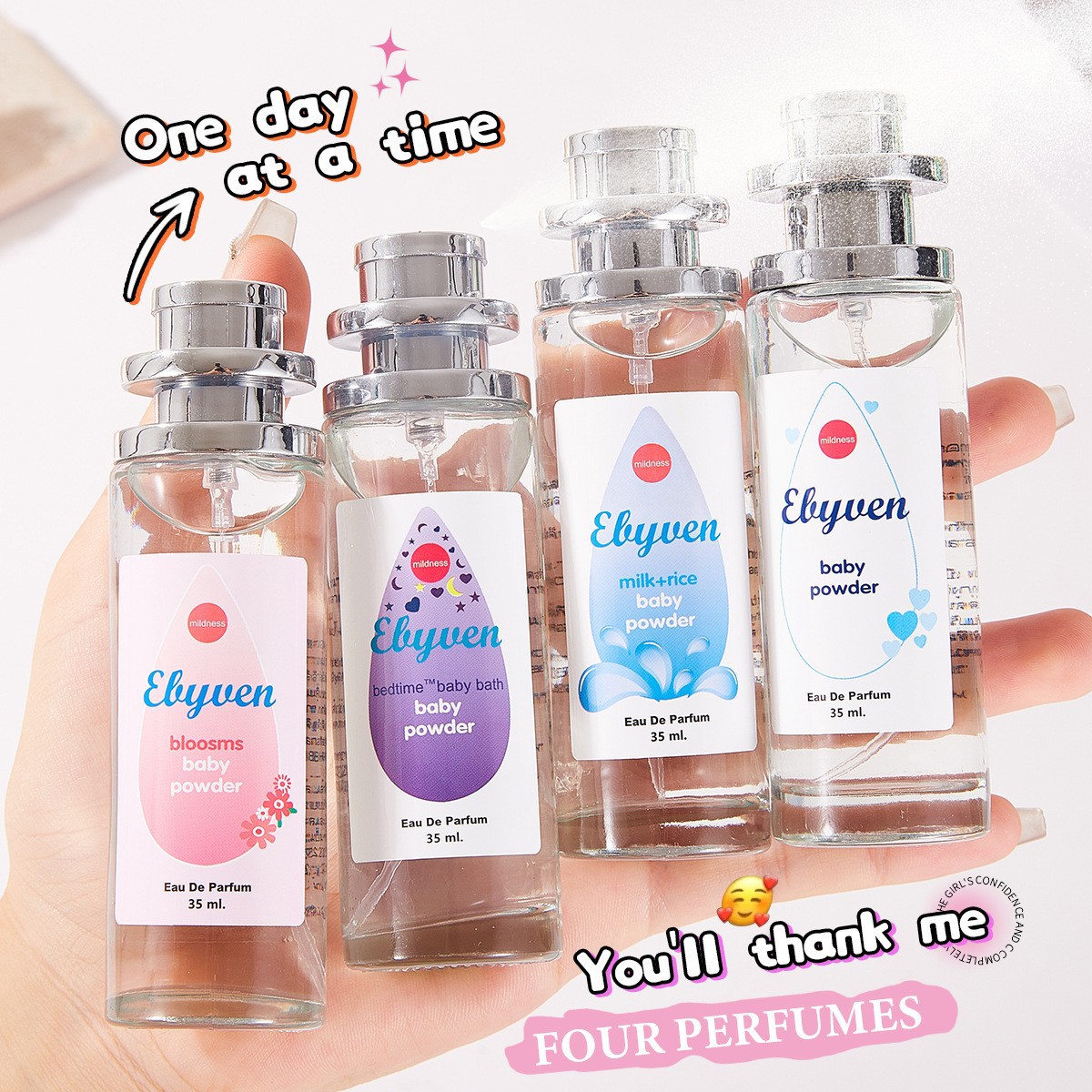 Perfume Alcohol Fragrance - Perfume Feminino Baby Milk Powder: Fragrância
